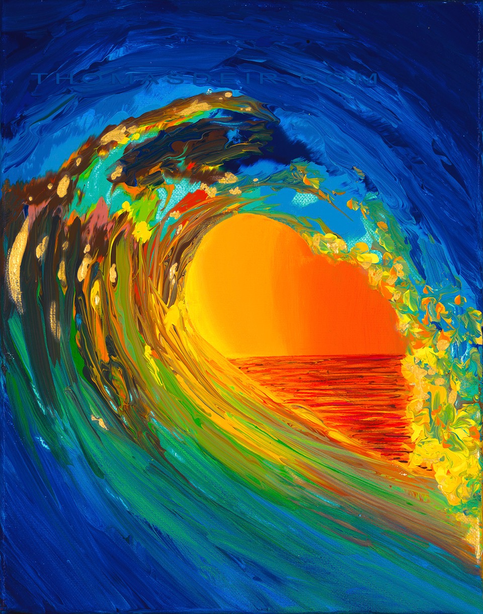 Wave of Light Giclee